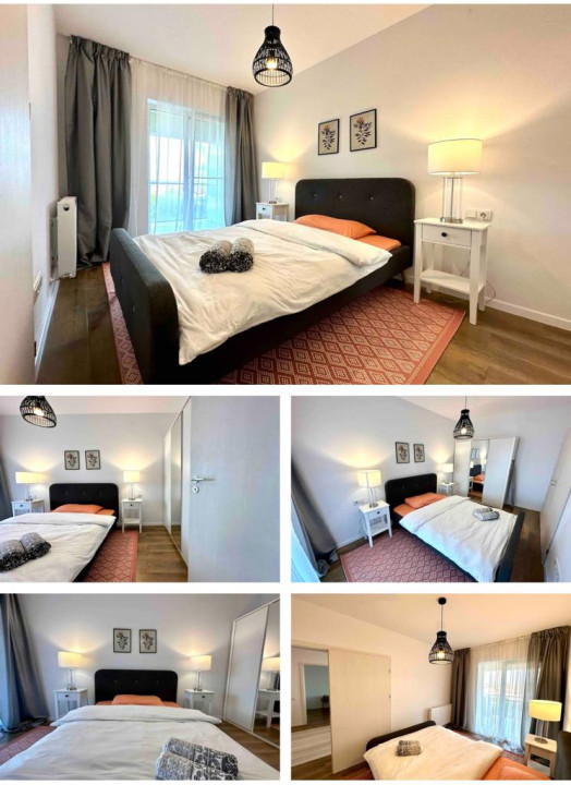 3 camere, 2 bai, terasa spatioasa - amenajare moderna - Viva City