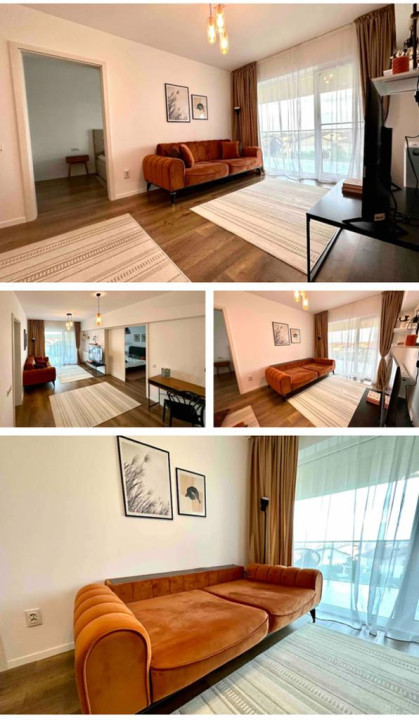 3 camere, 2 bai, terasa spatioasa - amenajare moderna - Viva City