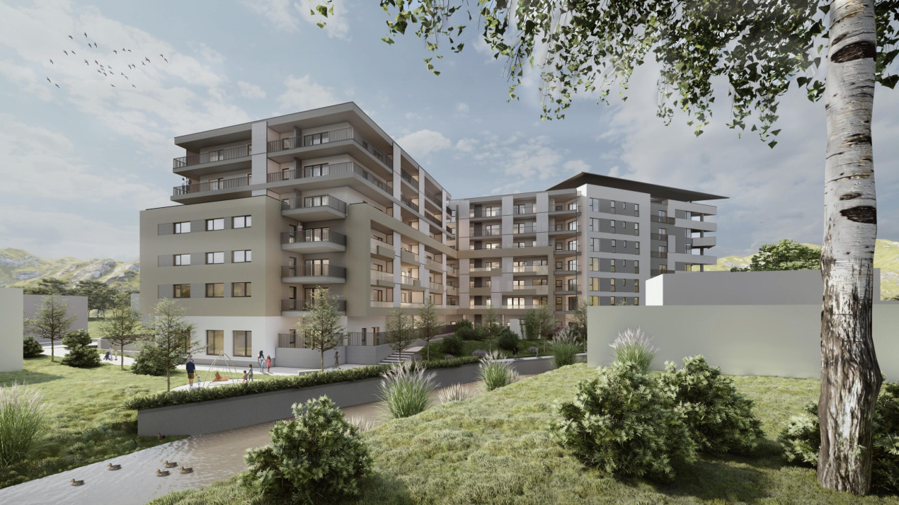 Apartament modern cu 2 camere - parcare subterana optional