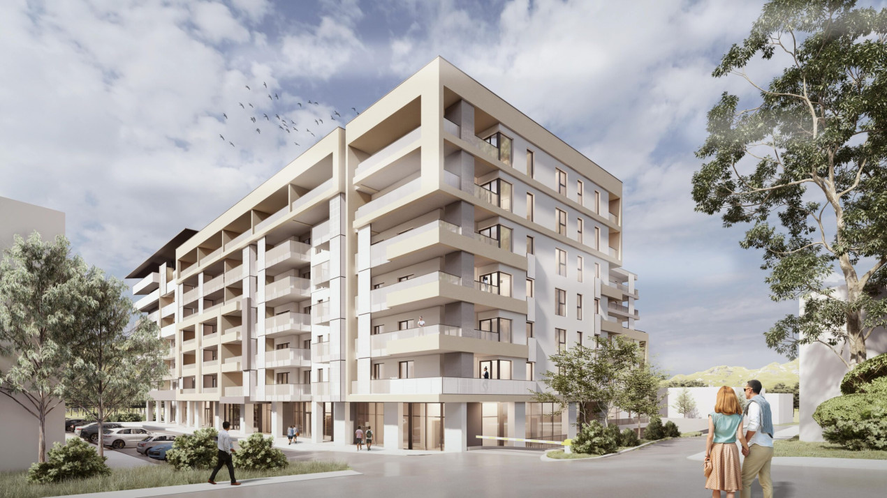 Apartament modern cu 2 camere - parcare subterana optional