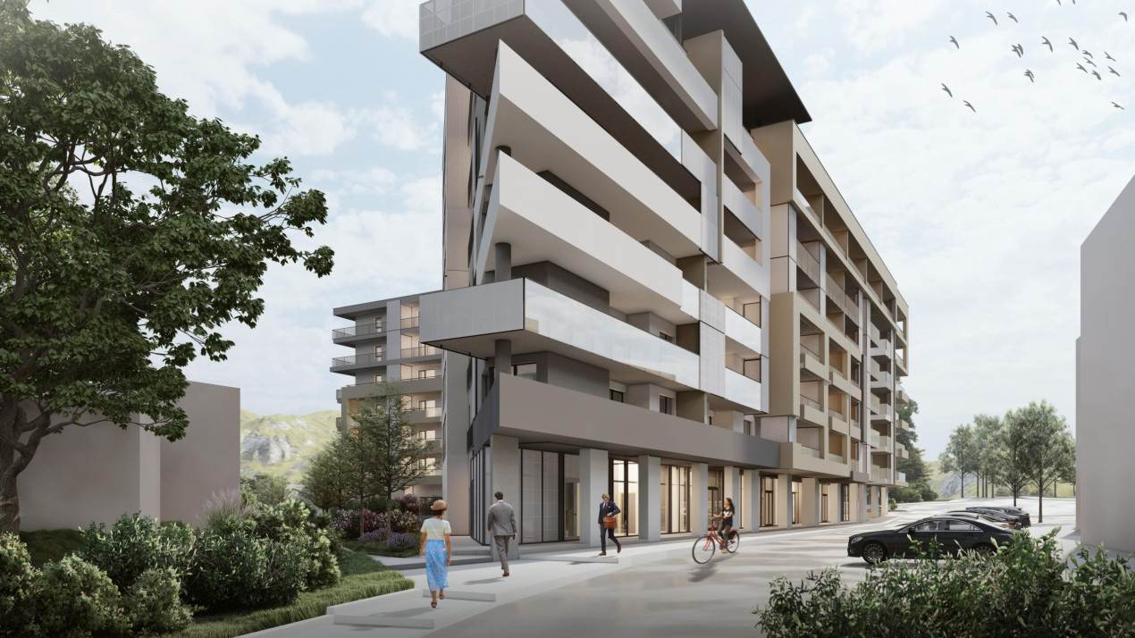 Apartament modern cu 2 camere - parcare subterana optional