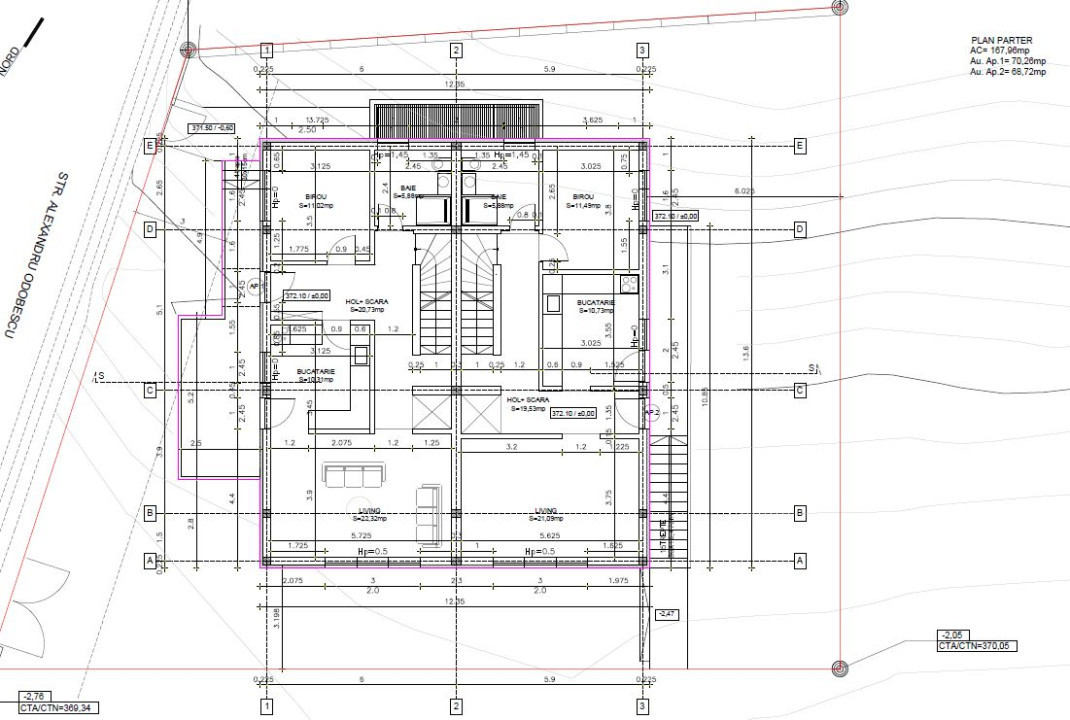 TEREN CU AC, duplex, 481 mp teren