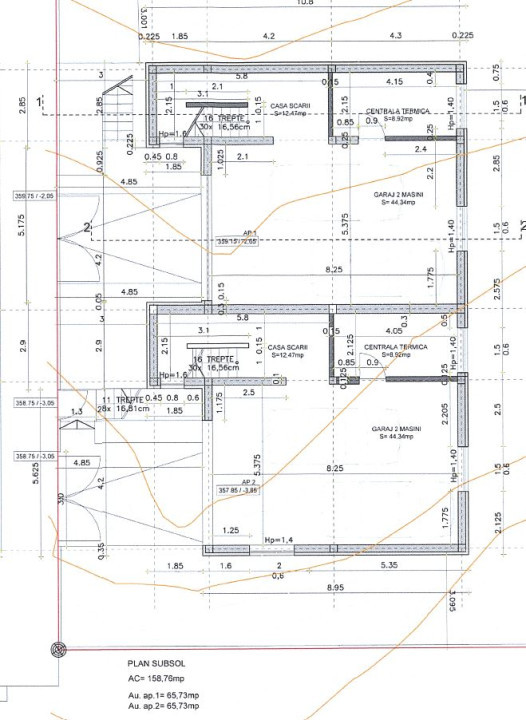 TEREN autorizabil, casa duplex sau individuala, 456 mp teren