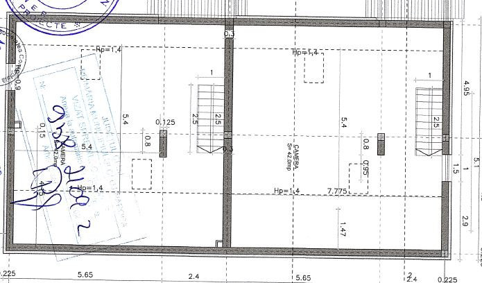 TEREN autorizabil, casa duplex sau individuala, 456 mp teren