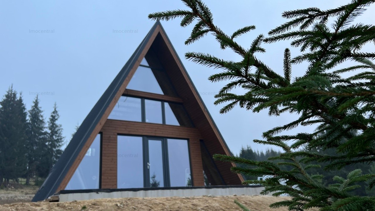Comision 0% | 2 cabane A FRAME în inima munţilor | Mărișel | OPORTUNITATE