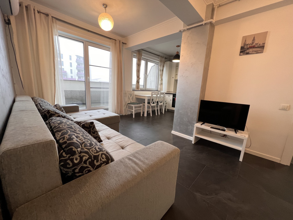 Apartament 2 camere + parcare subterană de închiriat, la 5 min de Mall