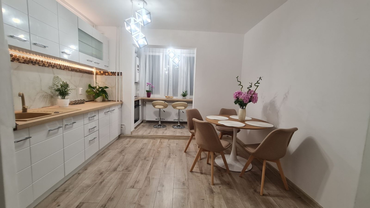 Apartament 2 camere mobilat și utilat LUX