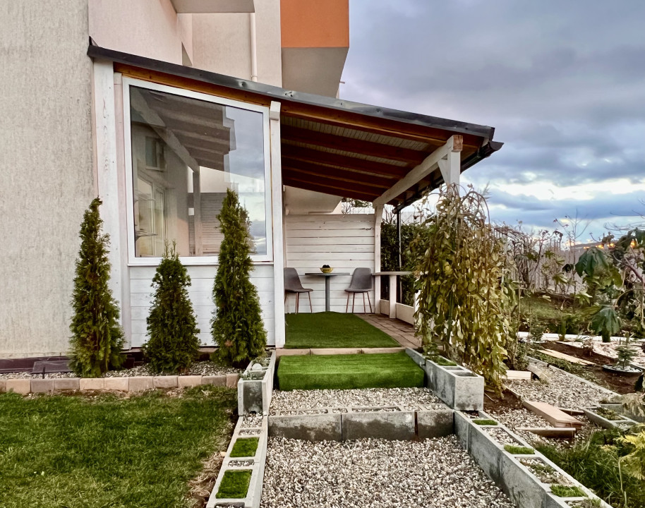 COMISION 0%: Apartament 2 camere, grădină 147mp , Omnia Residence, Apahida