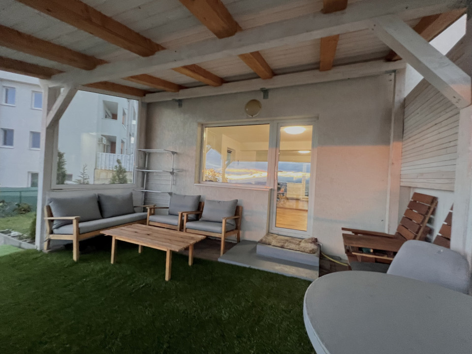 COMISION 0%: Apartament 2 camere, grădină 147mp , Omnia Residence, Apahida