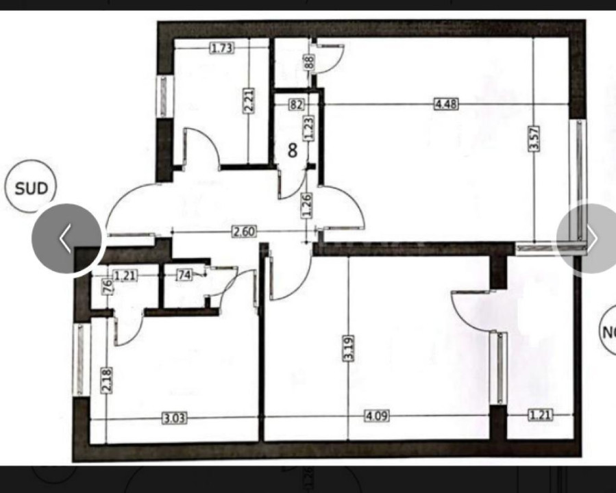 Apartament langa Parcul Central la cheie