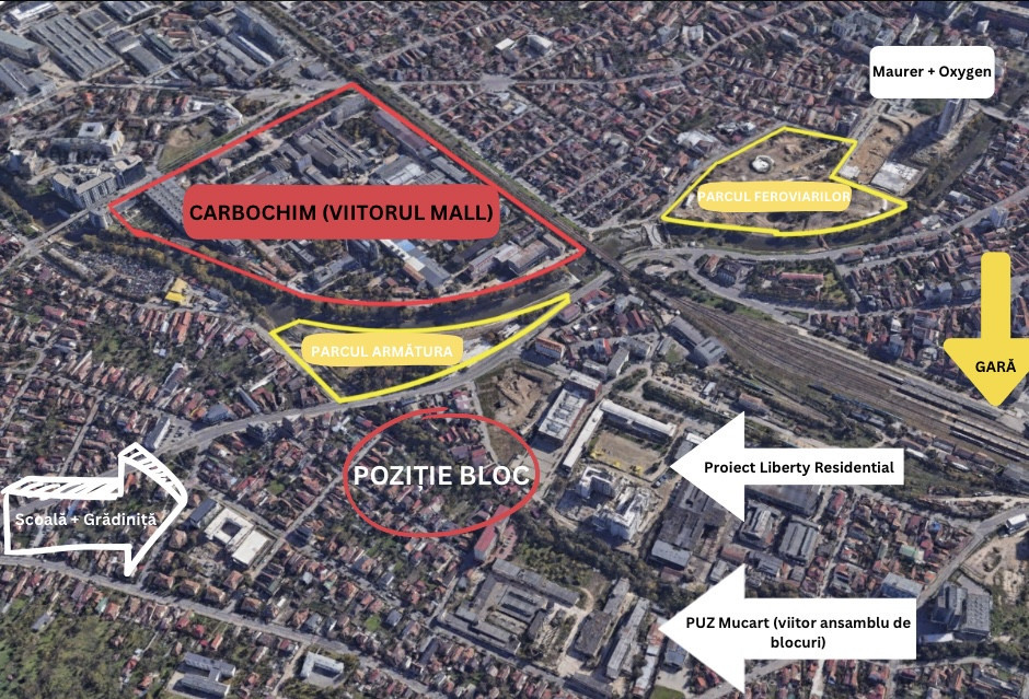 Zona VIITORULUI: Apartament 2 camere Iris/gară, comision 0%