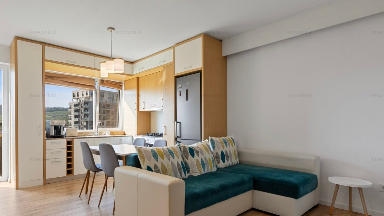 Apartament cochet cu 2 camere și parcare în bloc nou, Bună Ziua