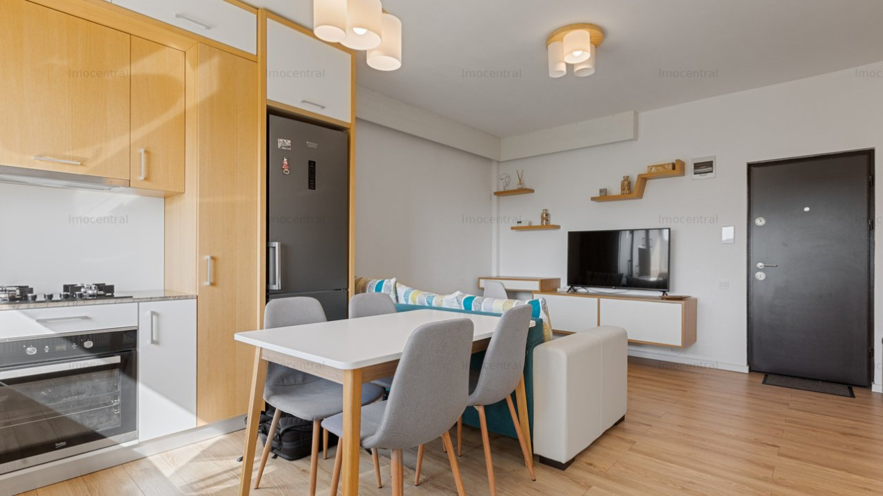 Apartament cochet cu 2 camere și parcare în bloc nou, Bună Ziua
