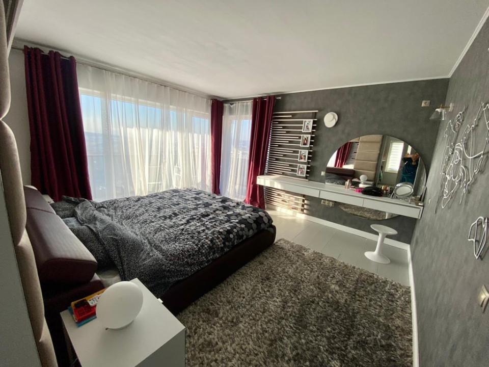 Casa de INCHIRIAT, panorama spre Orasul Cluj Napoca