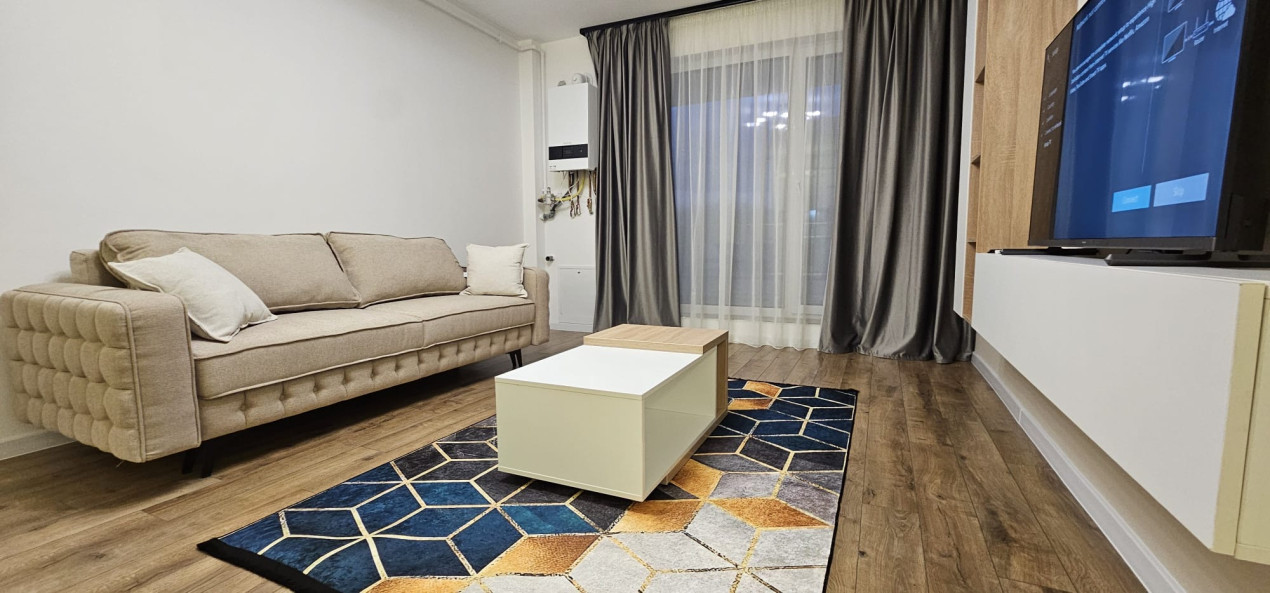 Apartament aflat la prima închiriere, 2 camere, Dunării Park, bloc nou