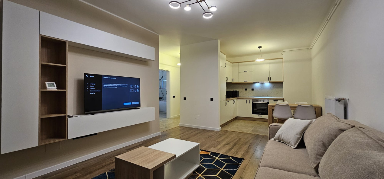 Apartament aflat la prima închiriere, 2 camere, Dunării Park, bloc nou