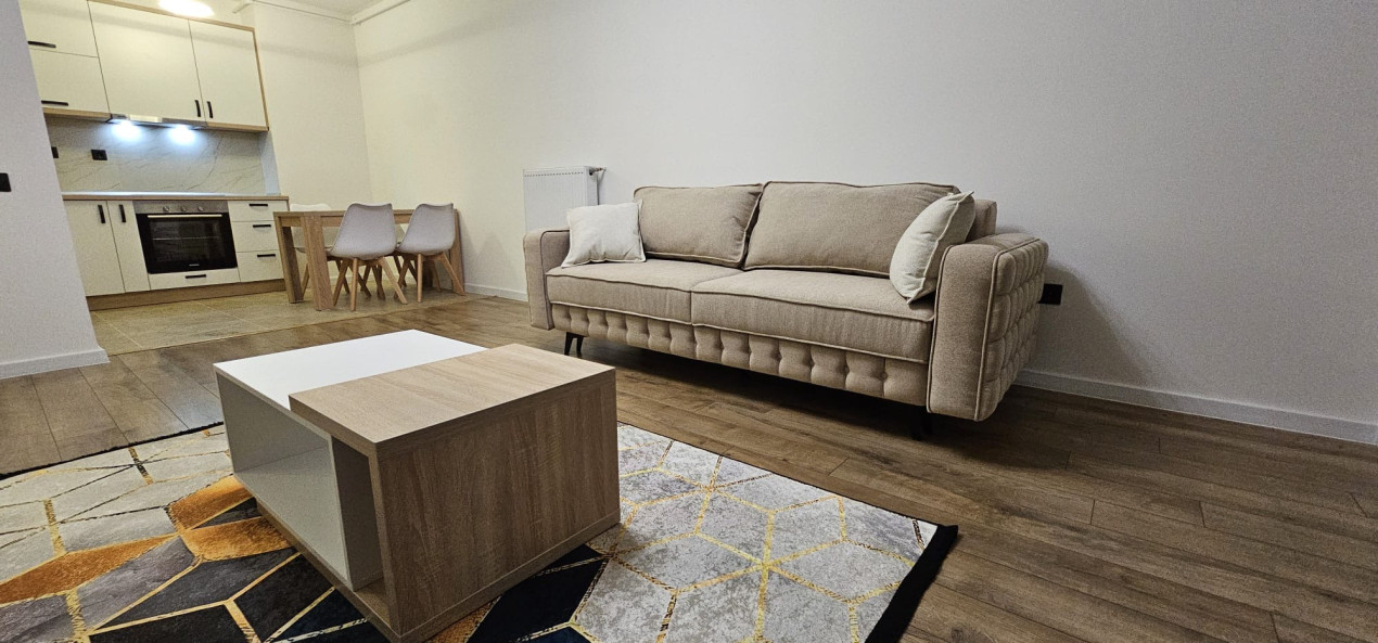 Apartament aflat la prima închiriere, 2 camere, Dunării Park, bloc nou