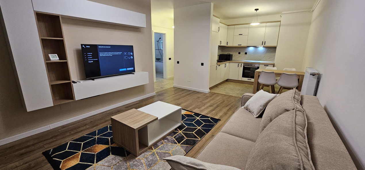 Apartament aflat la prima închiriere, 2 camere, Dunării Park, bloc nou