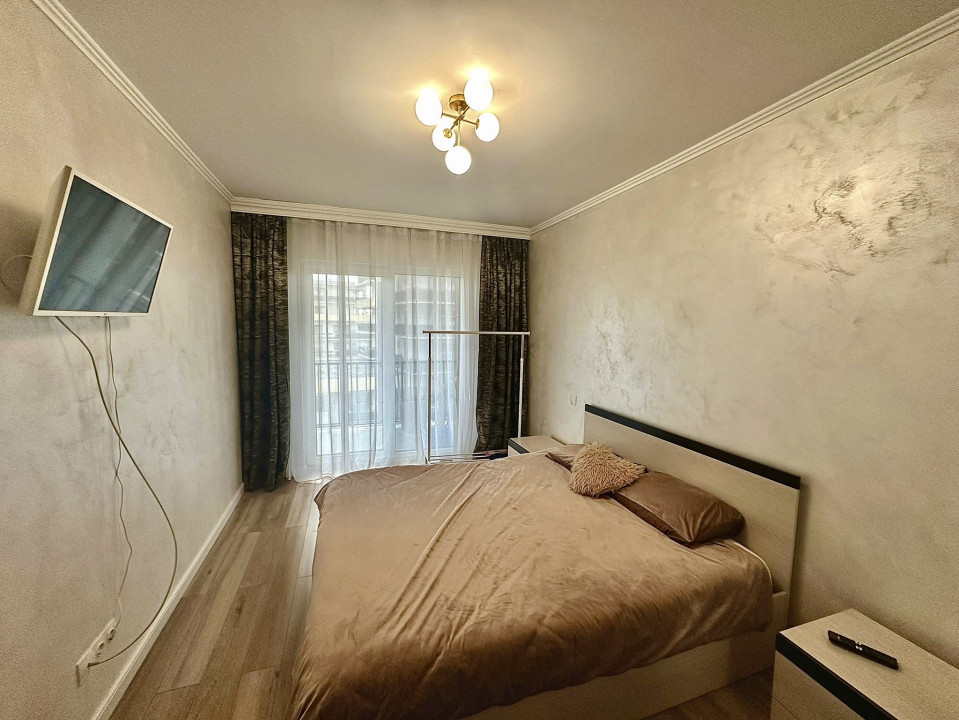 Apartament cu 2 camere, modern, aflat în complex cu spații de agrement