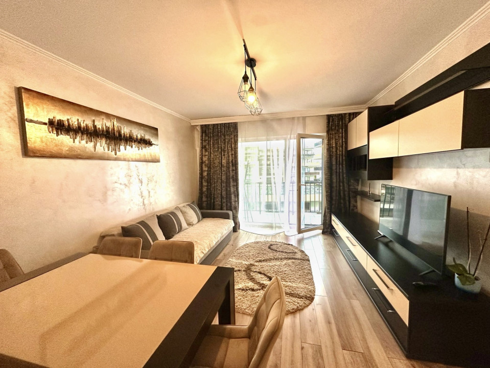 Apartament cu 2 camere, modern, aflat în complex cu spații de agrement