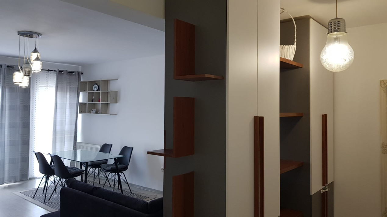 Apartament cu 2 camere, parcare, Marasti, Bloc nou