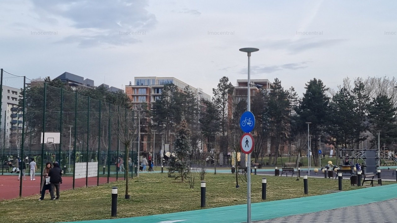 2 camere, langa parc - parcare inclusa - predare 2023