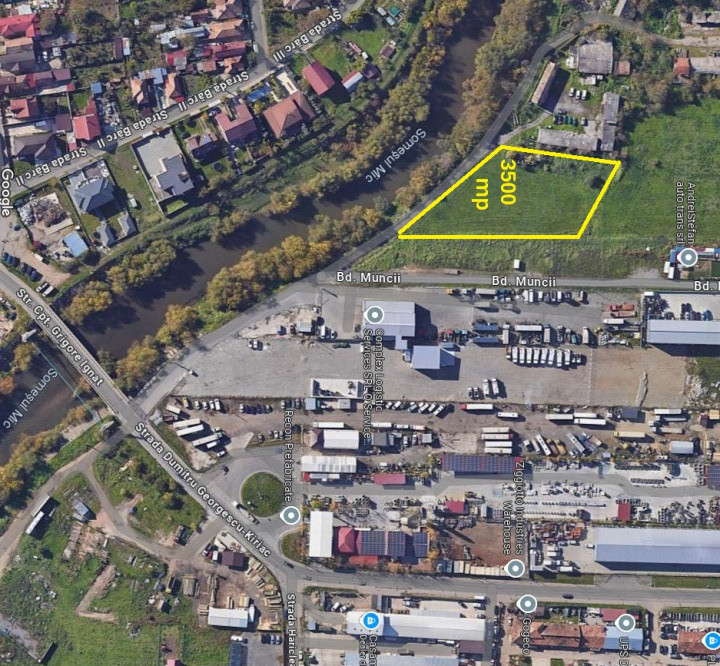 Teren de inchiriat, zona Someseni, Cluj - Napoca