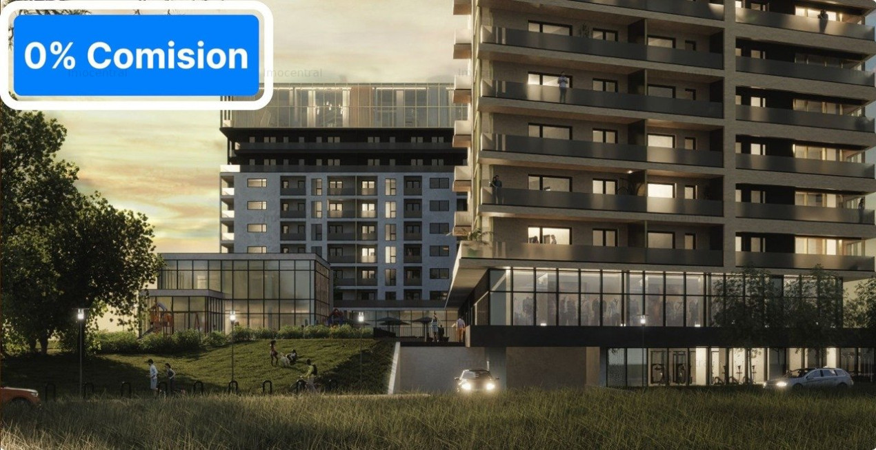Apartament unic cu terasa de 67 mp, optional parcare - langa parc