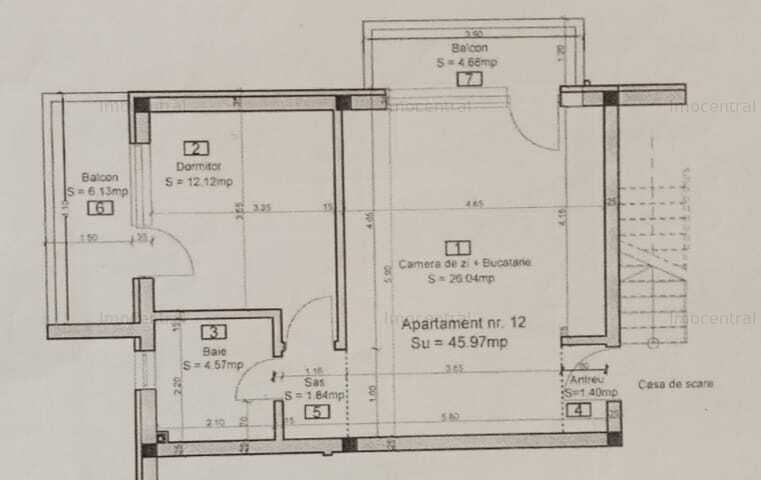 Apartament, 2 camere si parcare