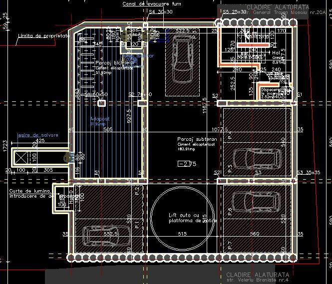 Cladire / spatiu de inchiriat, Centrul Cluj - Napoca, S+P+2E+1EtR
