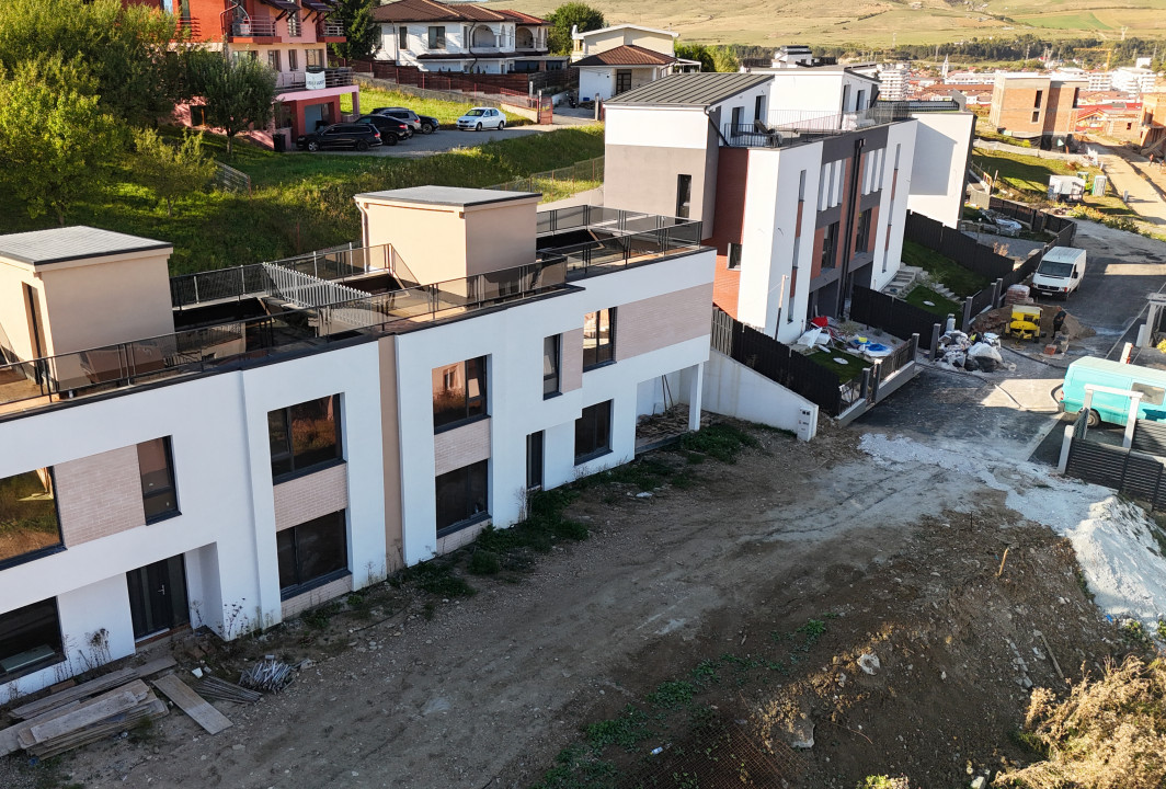 COMISION 0% -Duplex modern cu terasă și curte – Florești, zona Cetății