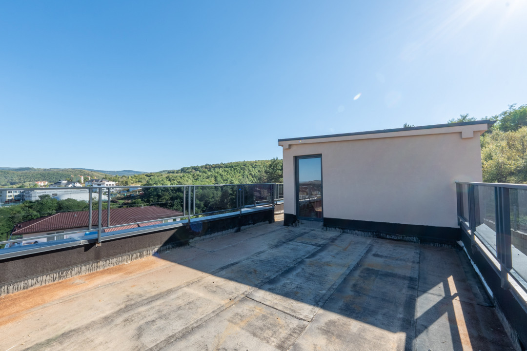 COMISION 0% -Duplex modern cu terasă și curte – Florești, zona Cetății