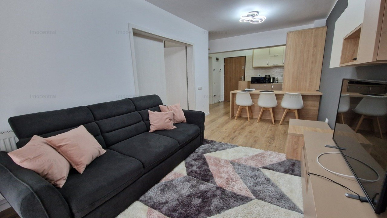 Apartament ultramodern cu gradina, 2 camere, în Viva City