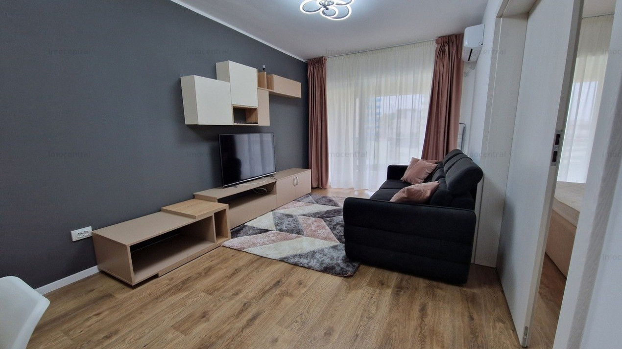 Apartament ultramodern cu gradina, 2 camere, în Viva City