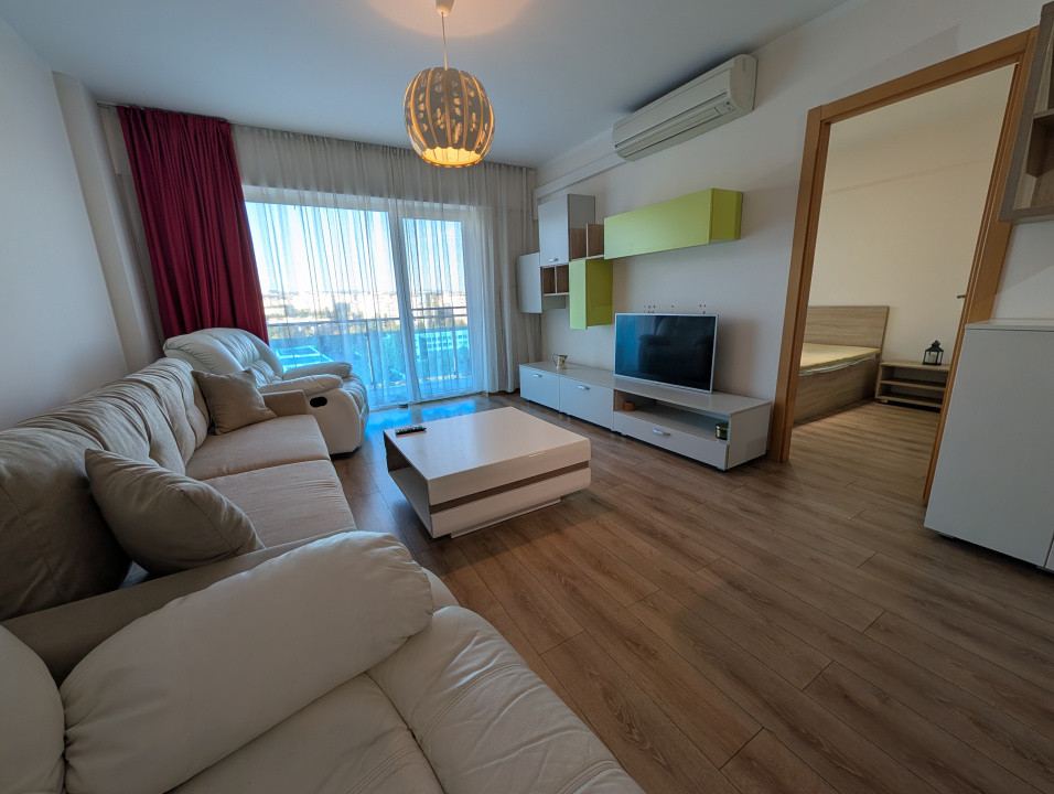 Apartament cu 2 camere, mobilat si utilat modern, in Viva City