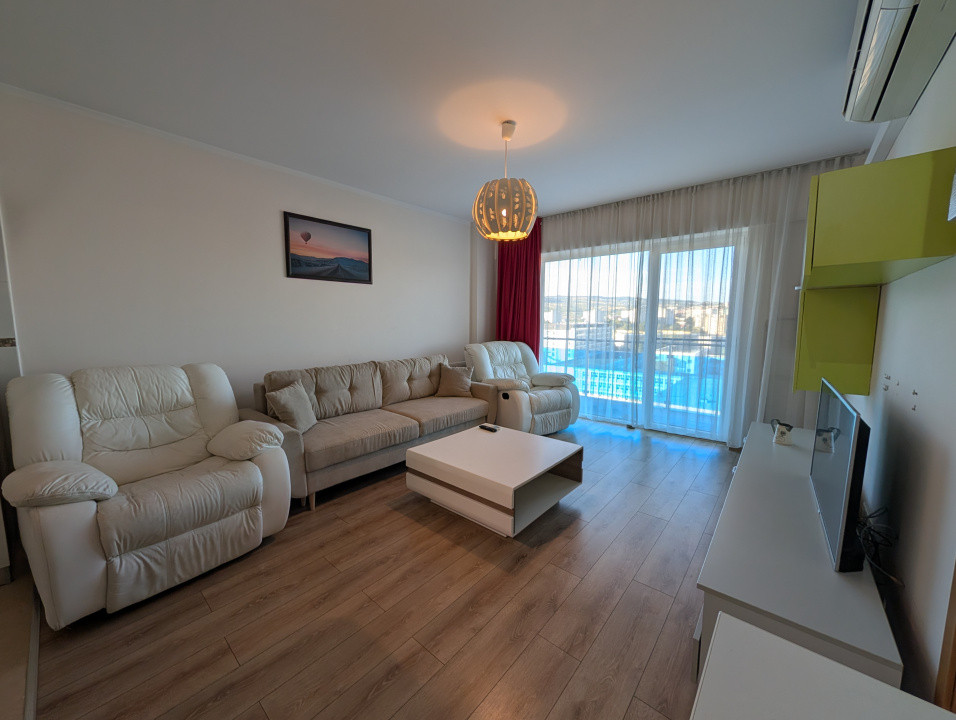 Apartament cu 2 camere, mobilat si utilat modern, in Viva City