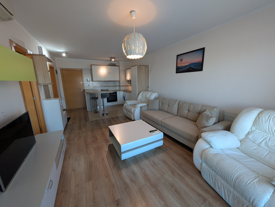 Apartament cu 2 camere, mobilat si utilat modern, in Viva City