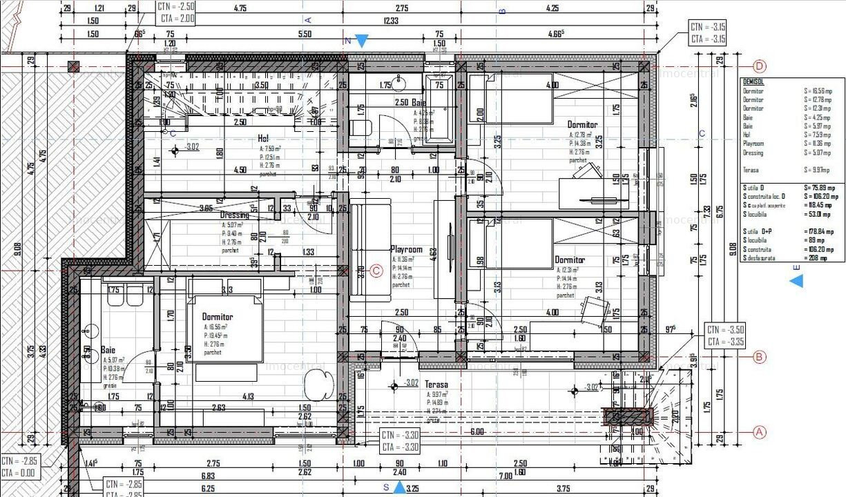 Proiect de Casa Autorizat, D+P, Feleacu, Cluj-Napoca