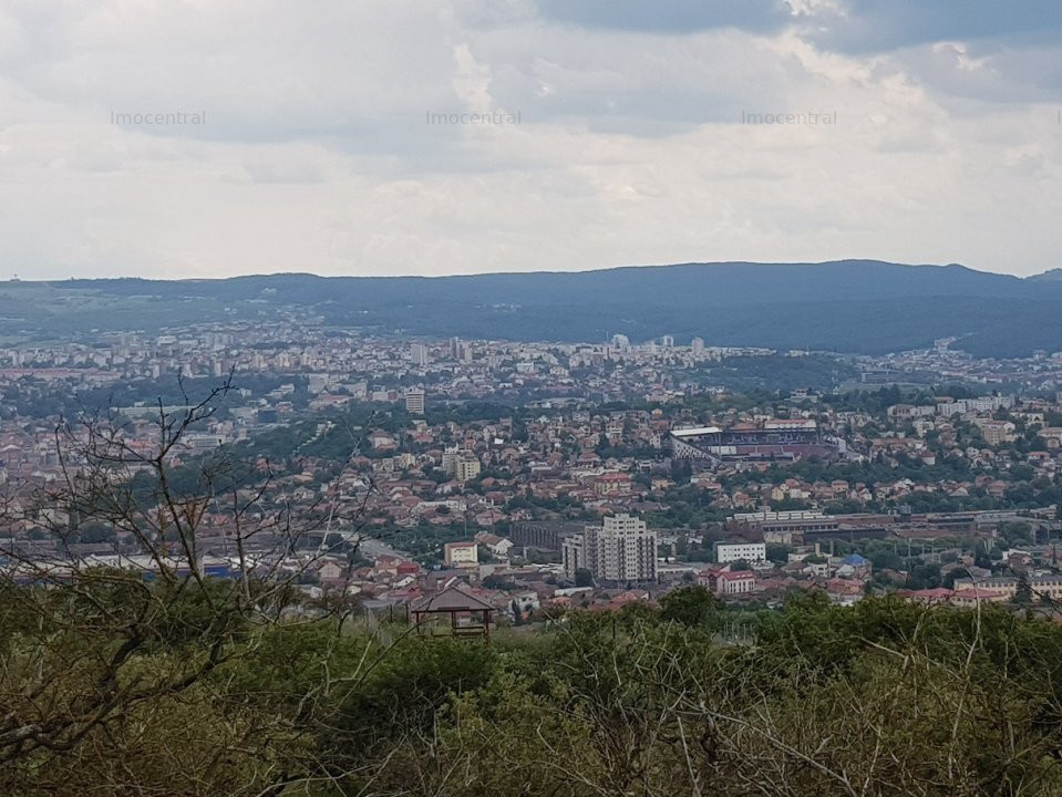 Teren extravilan, zona: Ferma Steluta, cu panorama asupra Clujului