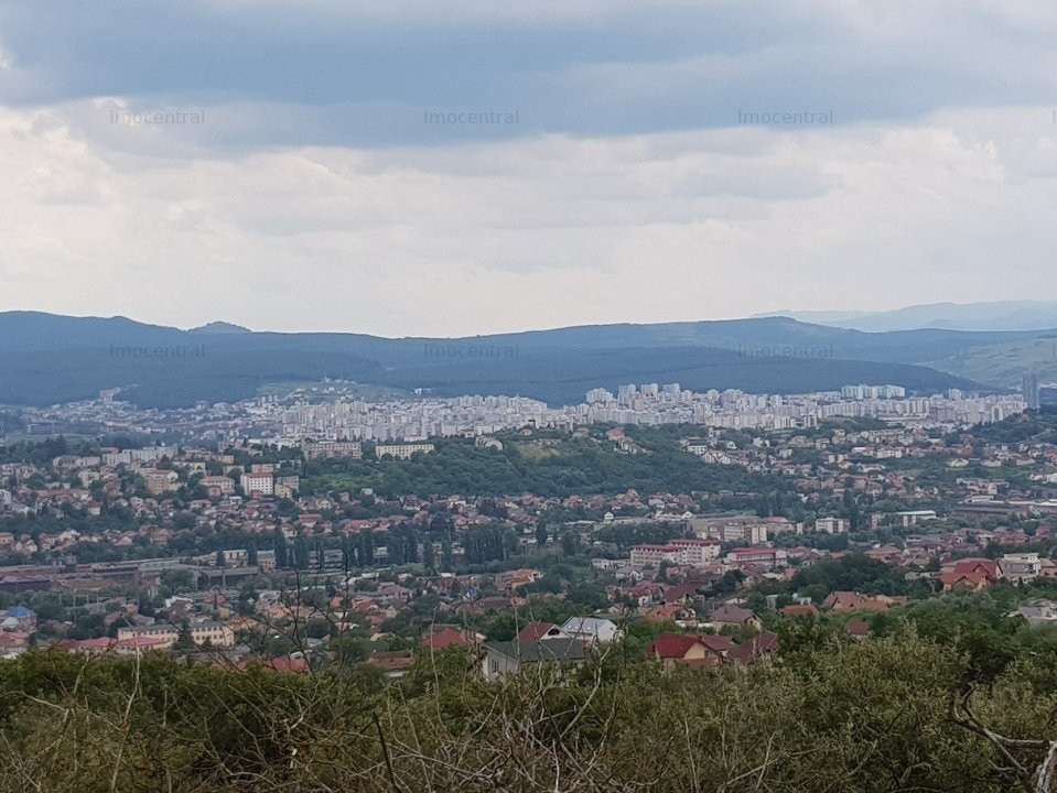 Teren extravilan, zona: Ferma Steluta, cu panorama asupra Clujului