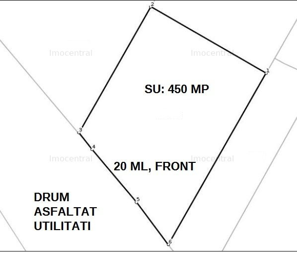 Teren cu PUZ pentru casa in zona Dambul Rotund