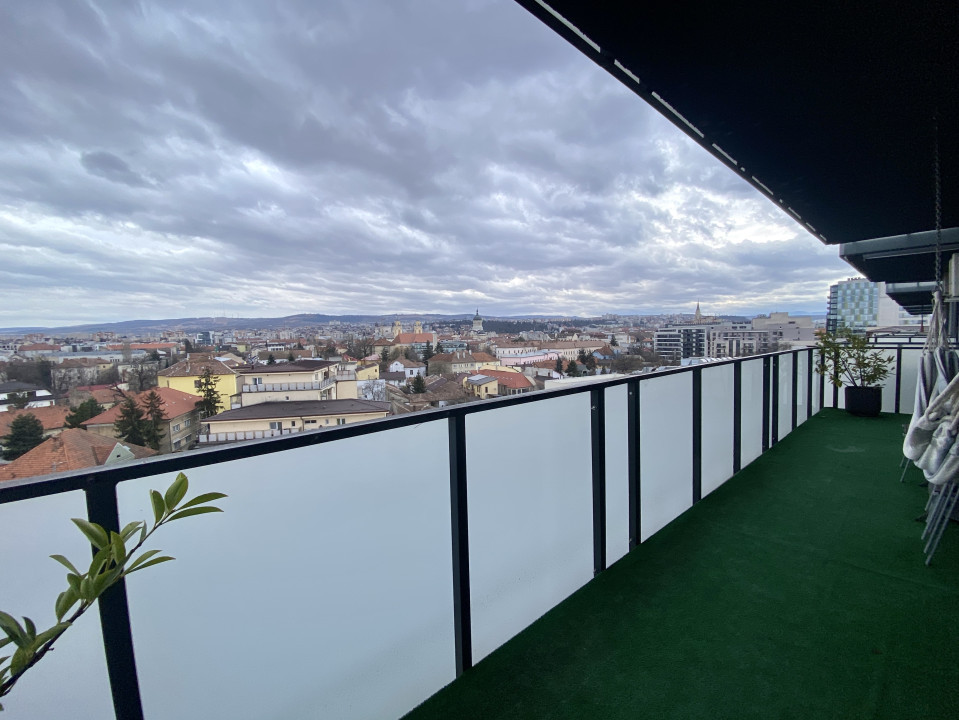 Apartament 3 camere de LUX cu terasa, BBQ, spatios si luminos -  Centru