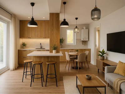 Apartament 2 camere, finisat, priveliște panoramică, spațios, Omnia Residence