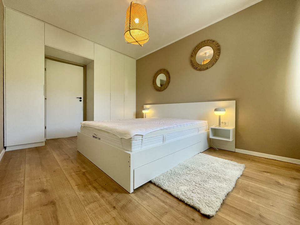 Închiriere 3 camere, 70mp, dormitor cu baie proprie