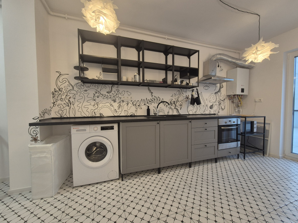 Apartament 2 camere decomandat Pet friendly parcare terasa 50mp Iris