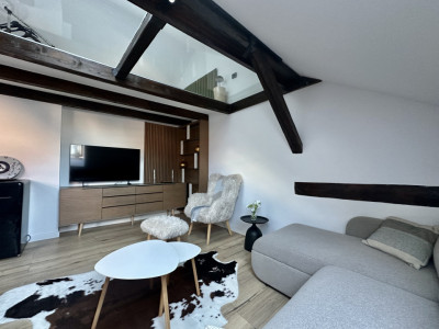 Apartament modern, cu loft, lângă strada Horea, prima închiriere!