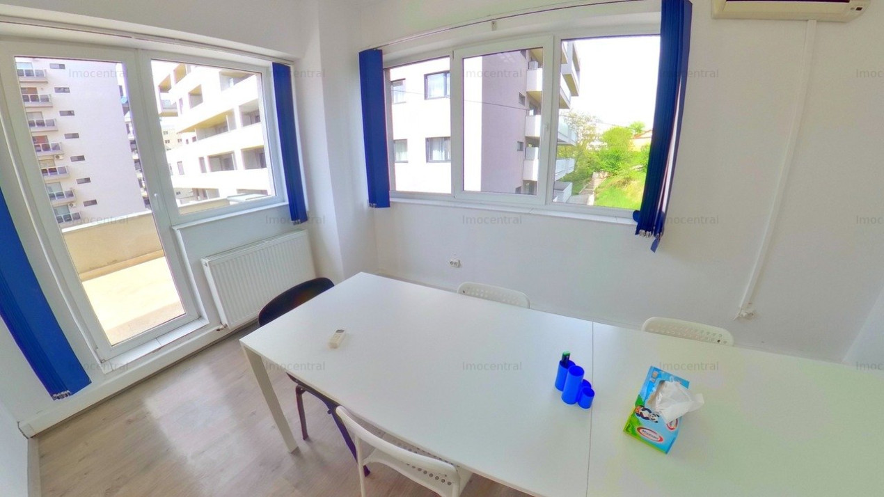 Spațiu birouri 200 mp + terasa 30 mp + 2 parcări
