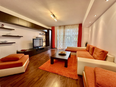 Apartament 2 camere mobilat – balcon 14 mp, boxă, lângă Grand Hotel Italia