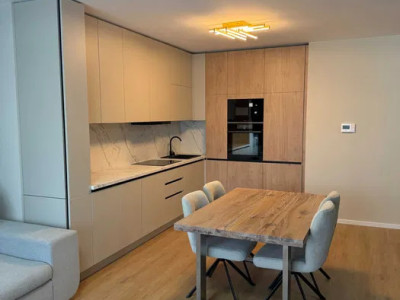 Apartament modern cu 2 camere + birou și 2 băi – 73 mp utili, lux, parcare 