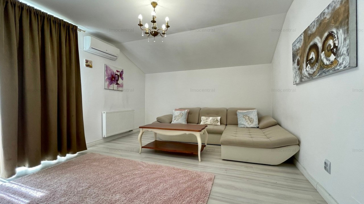 Inchiriere apartament ultrafinisat cu terasa si loc de parcare
